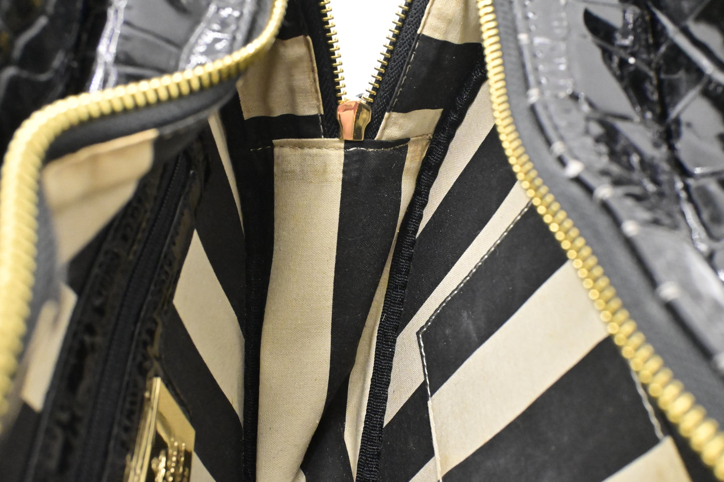 Vivienne Westwood Chancery Heart in Black Leather