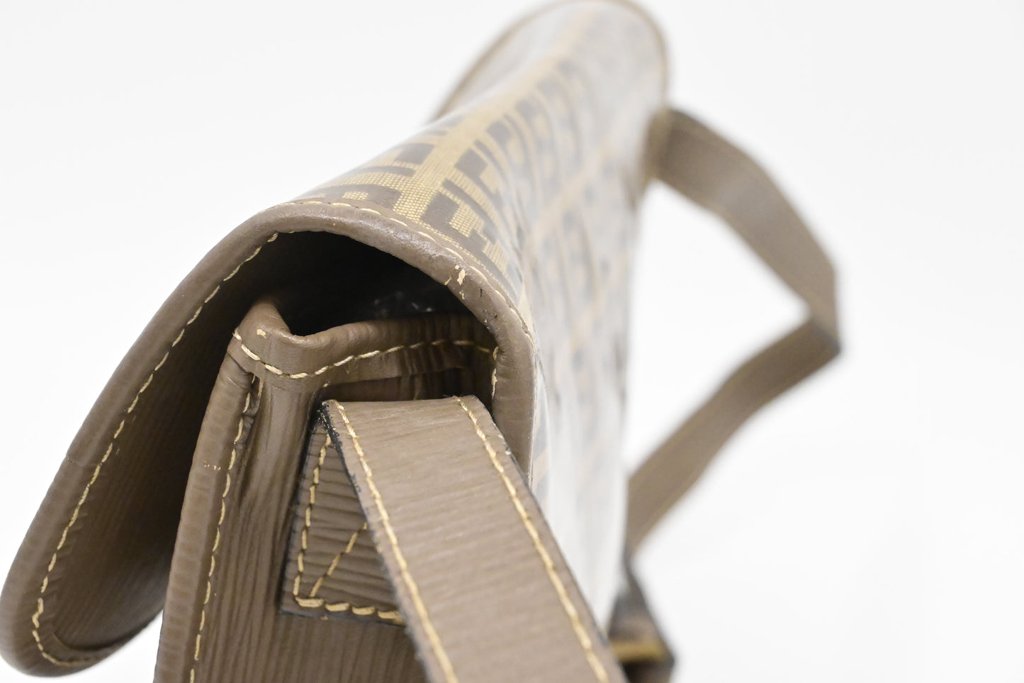Fendi Crossbody in Coated Zucchino Canvas