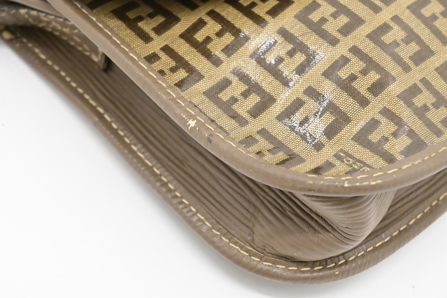 Fendi Crossbody in Coated Zucchino Canvas