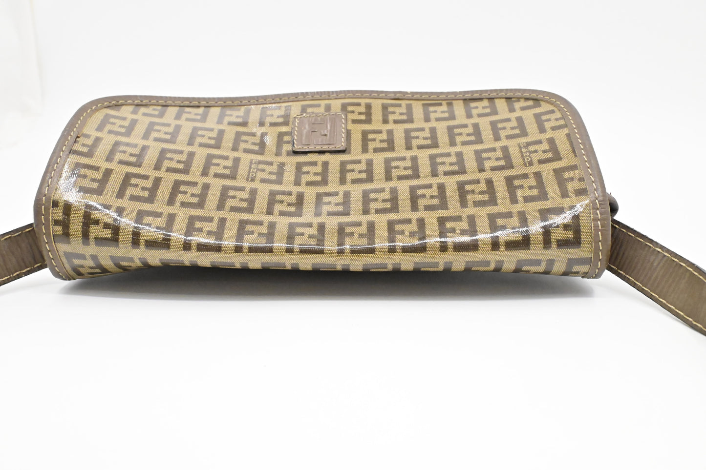 Fendi Crossbody in Coated Zucchino Canvas