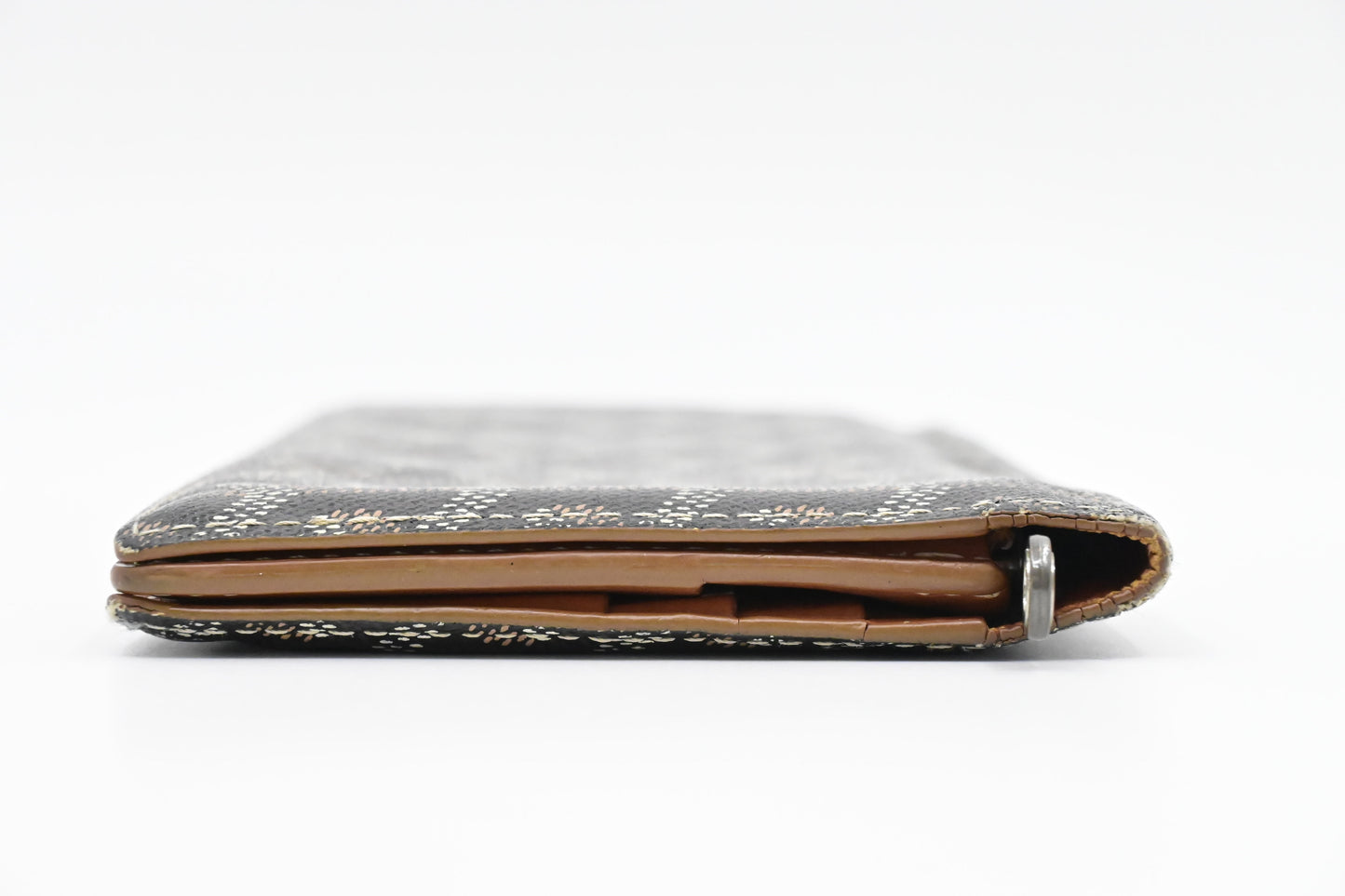 Goyard Long Wallet in Black Goyardine Canvas