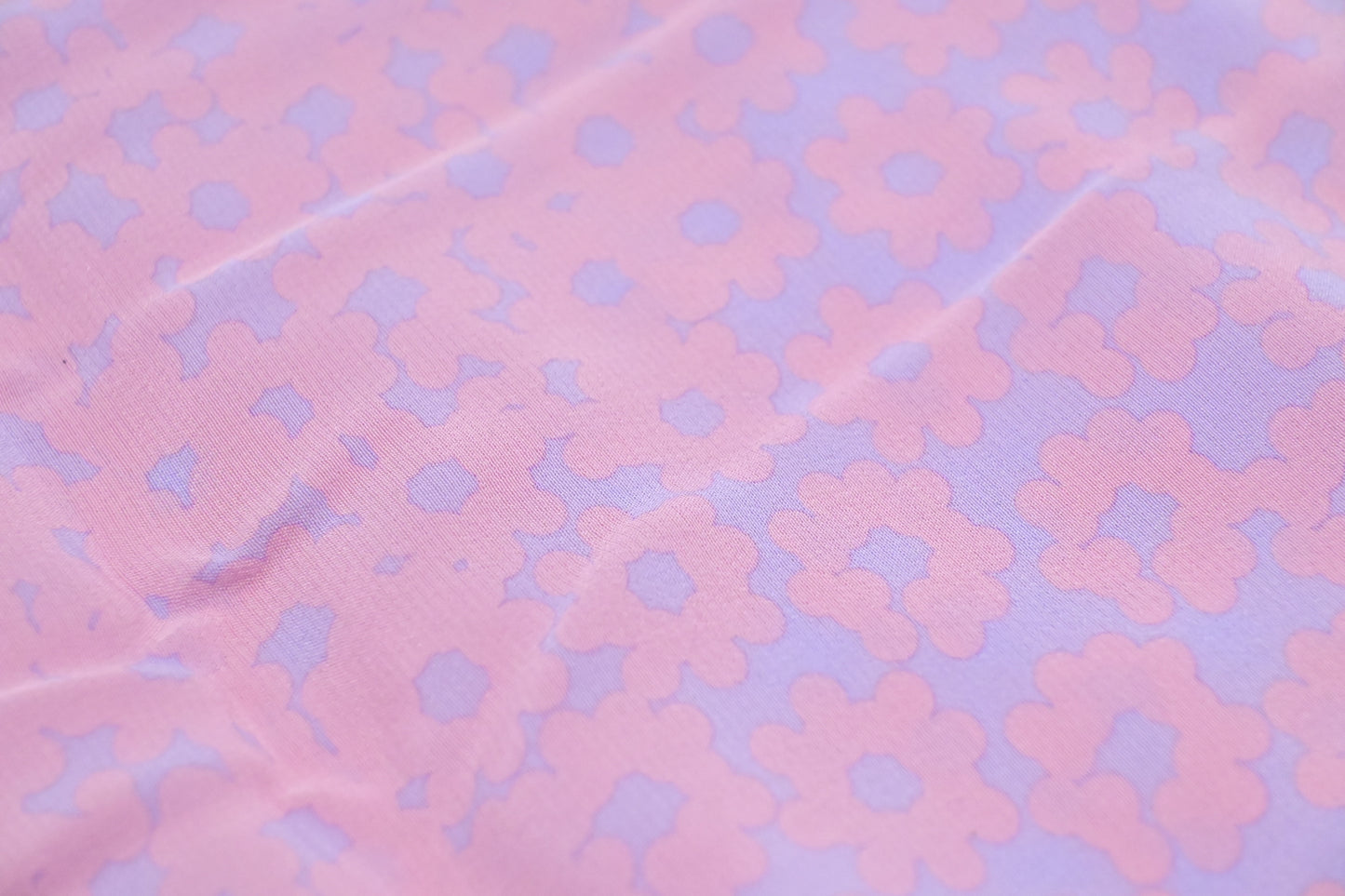 Chanel Scarf in Purple and Pink Silk