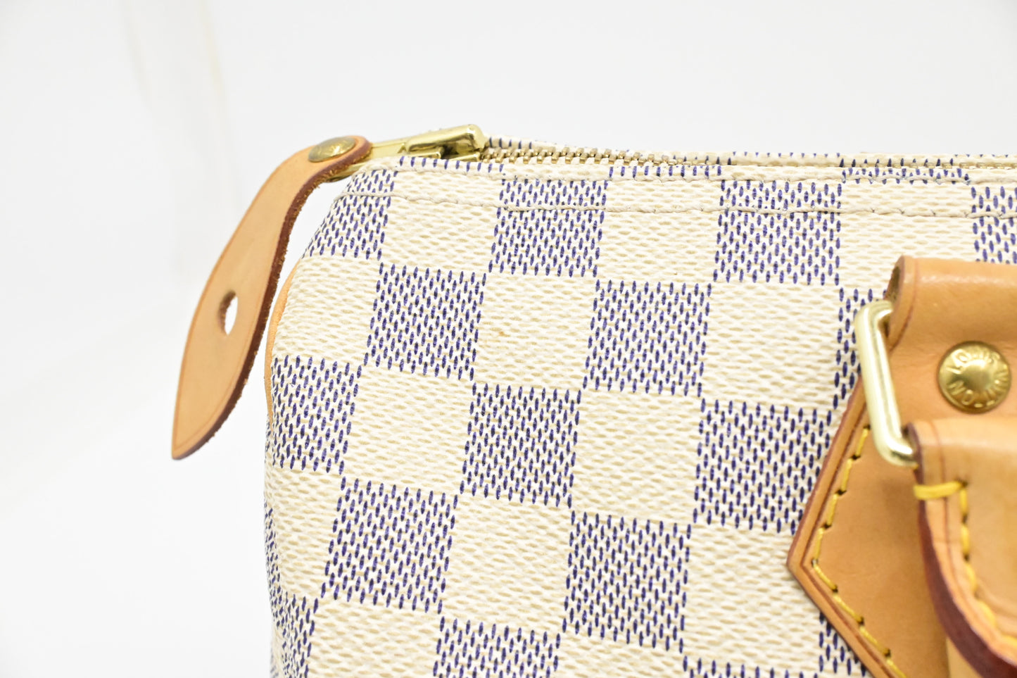 Louis Vuitton Speedy 30 in Damier Azur Canvas