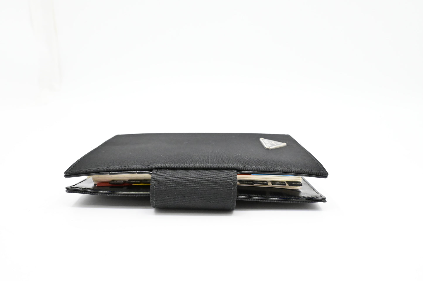 Prada Agenda in Black Nylon Canvas