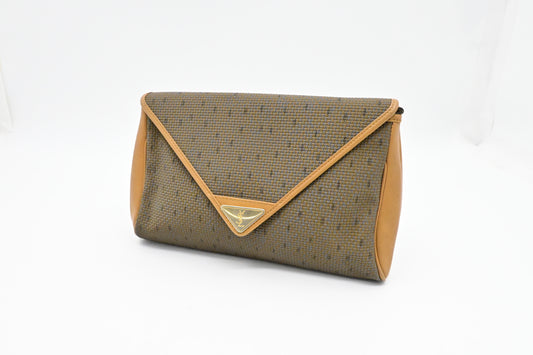 YSL Saint Laurent Pouch in Coated Canvas