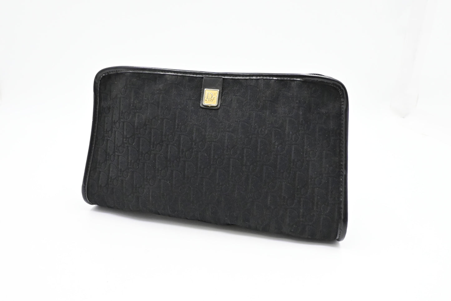 Dior Pouch in Black Oblique Canvas