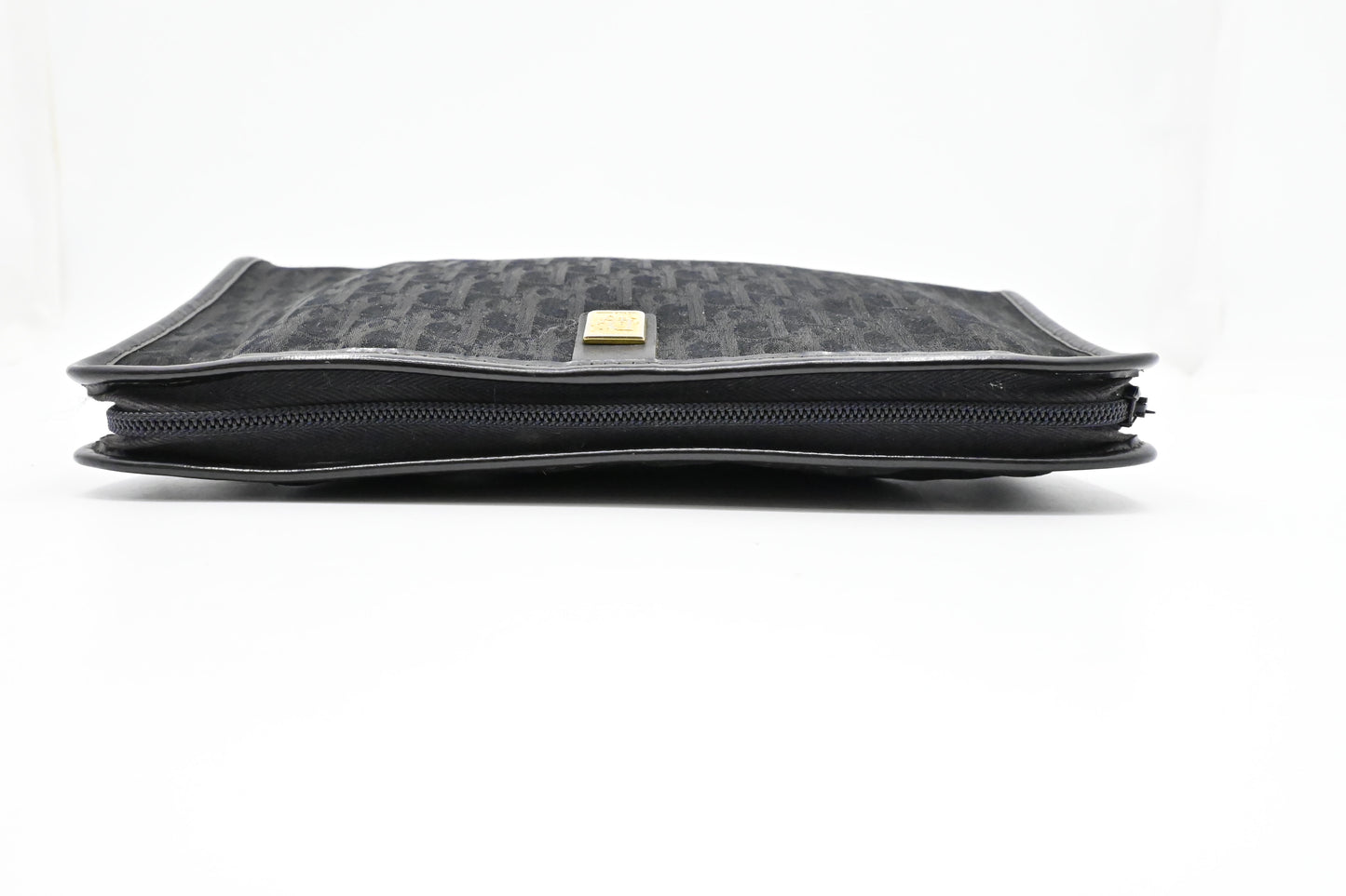 Dior Pouch in Black Oblique Canvas
