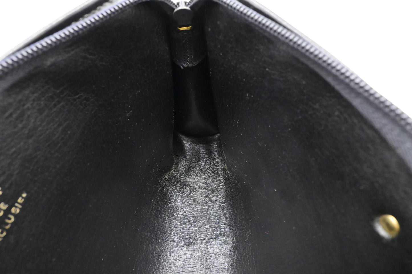 Dior Pouch in Black Oblique Canvas