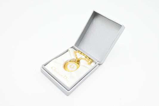 Dior Charm in Gold Tone Metal