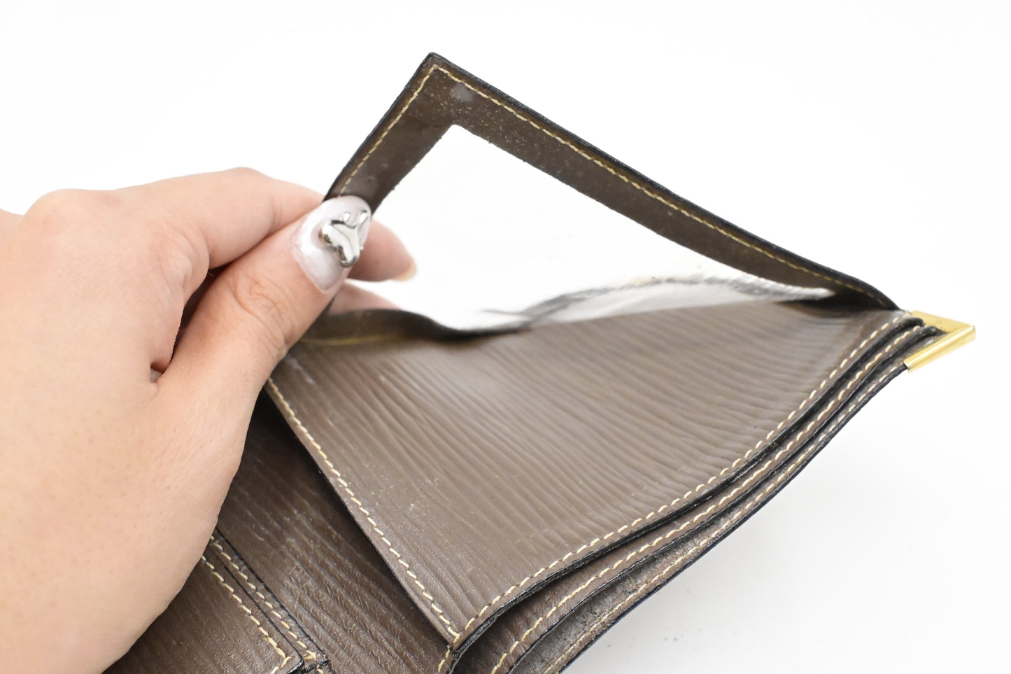 Fendi Bifold Wallet in Beige Zucchino Canvas