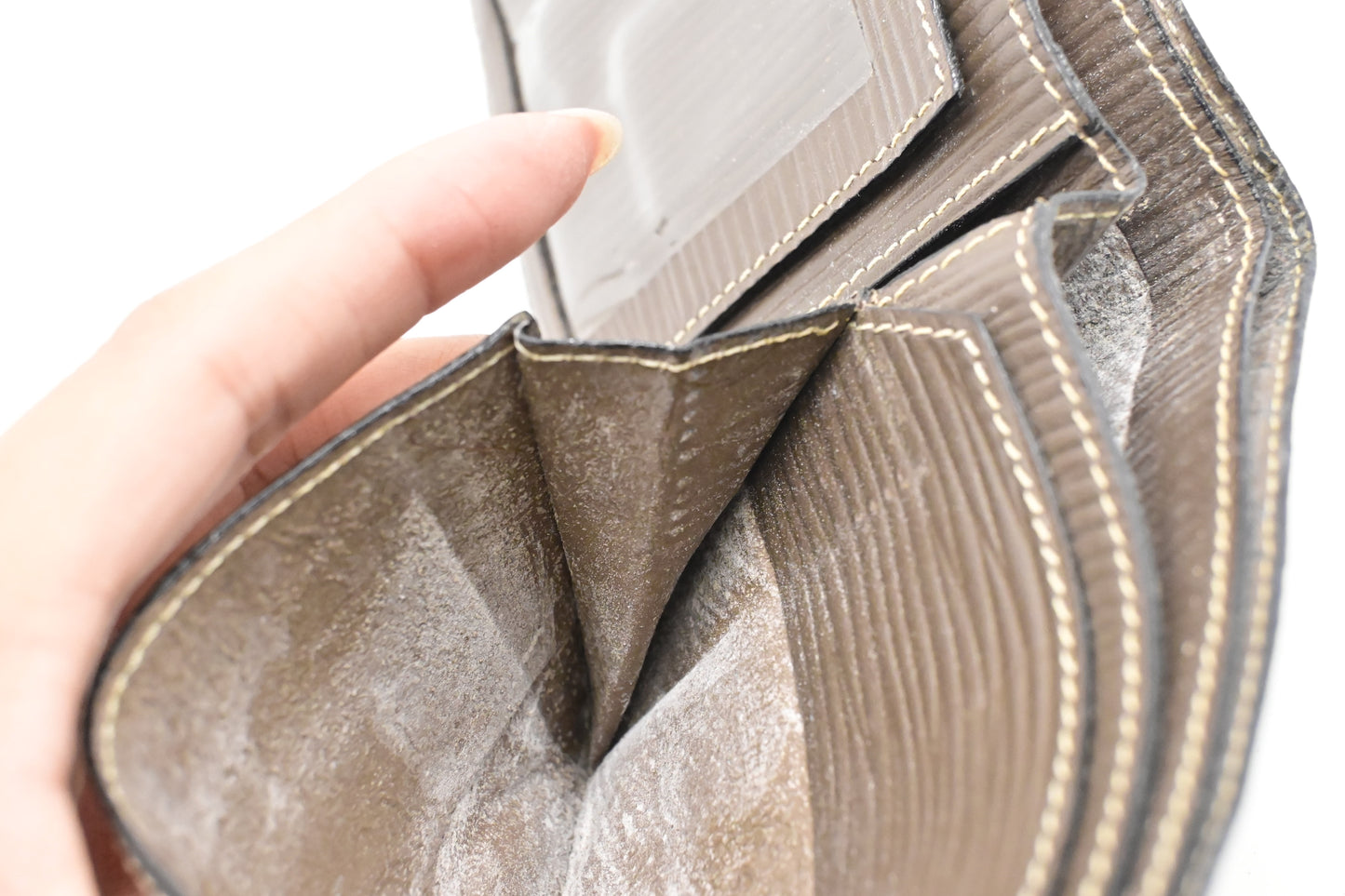 Fendi Bifold Wallet in Beige Zucchino Canvas