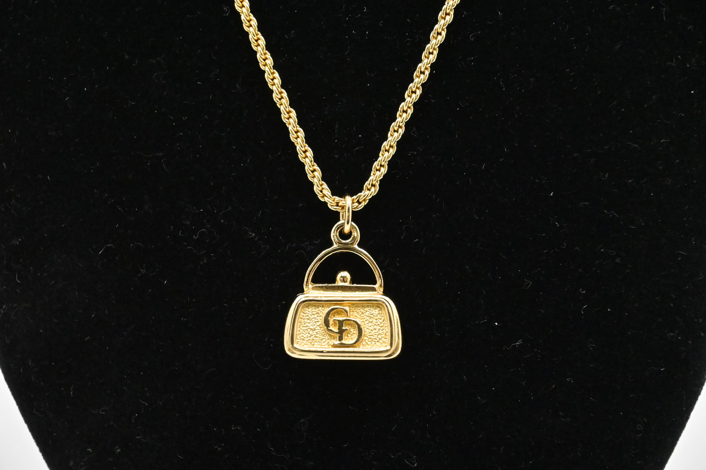 Dior CD Bag Necklace