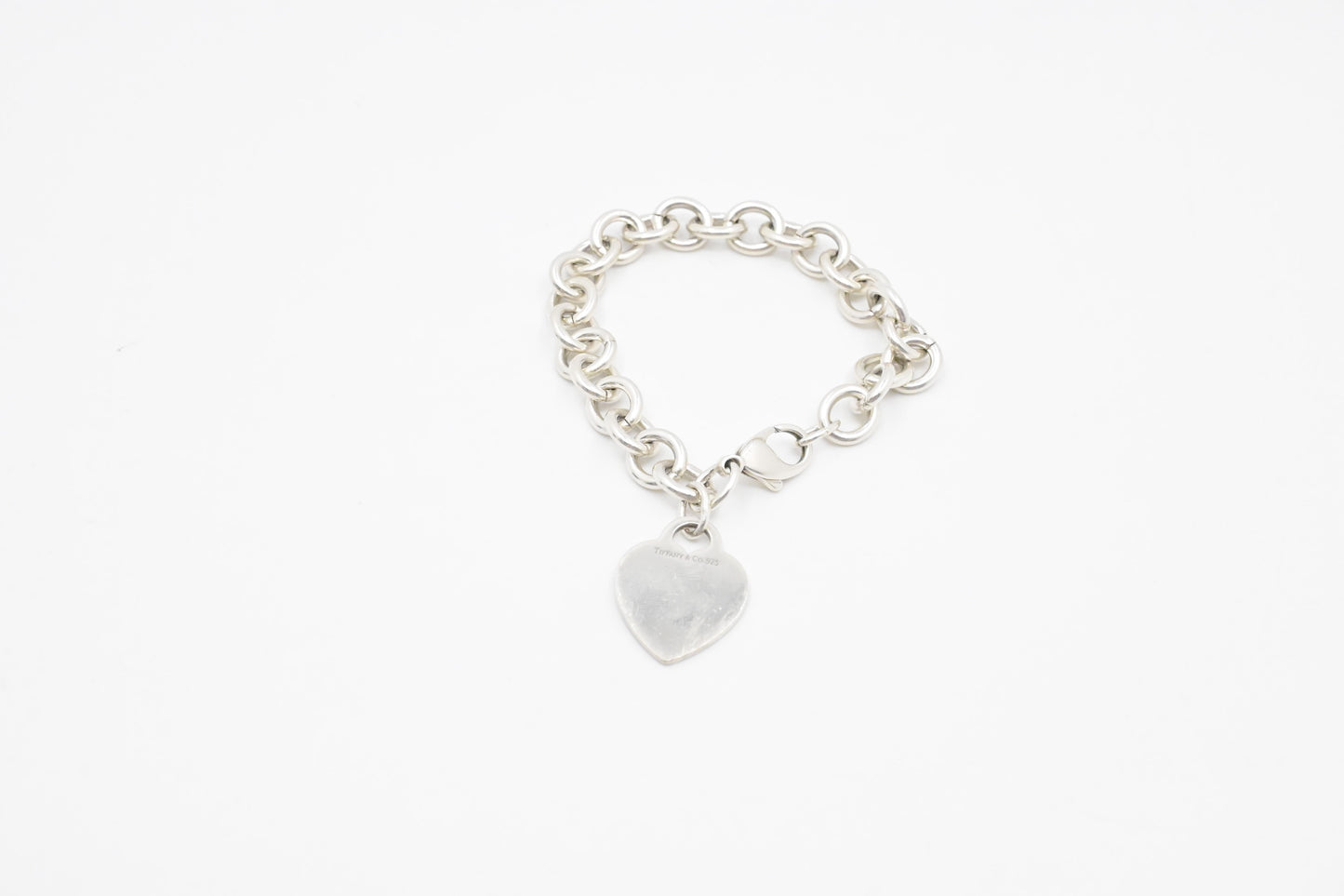Tiffany & Co. Heart Tag Bracelet in Sterling Silver