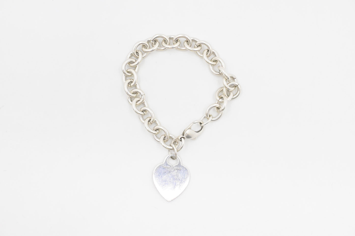 Tiffany & Co. Heart Tag Bracelet in Sterling Silver