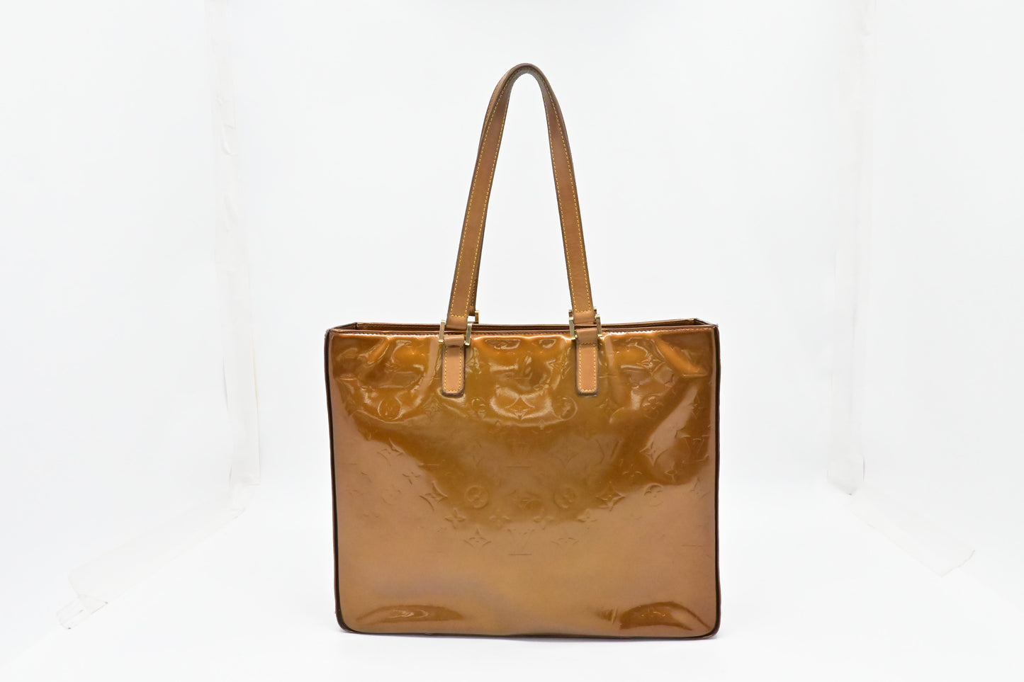 Louis Vuitton Columbus in Bronze Vernis Leather