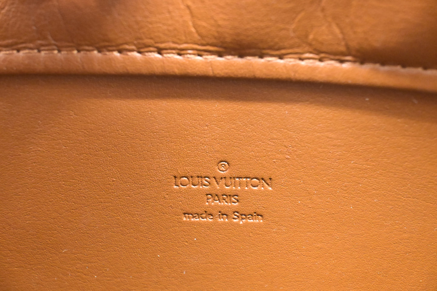Louis Vuitton Columbus in Bronze Vernis Leather