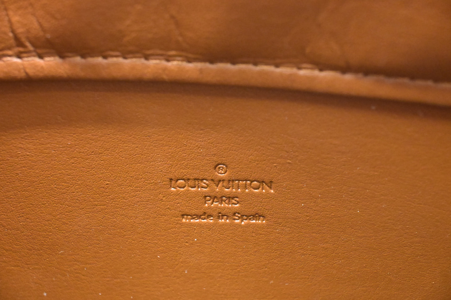 Louis Vuitton Columbus in Bronze Vernis Leather