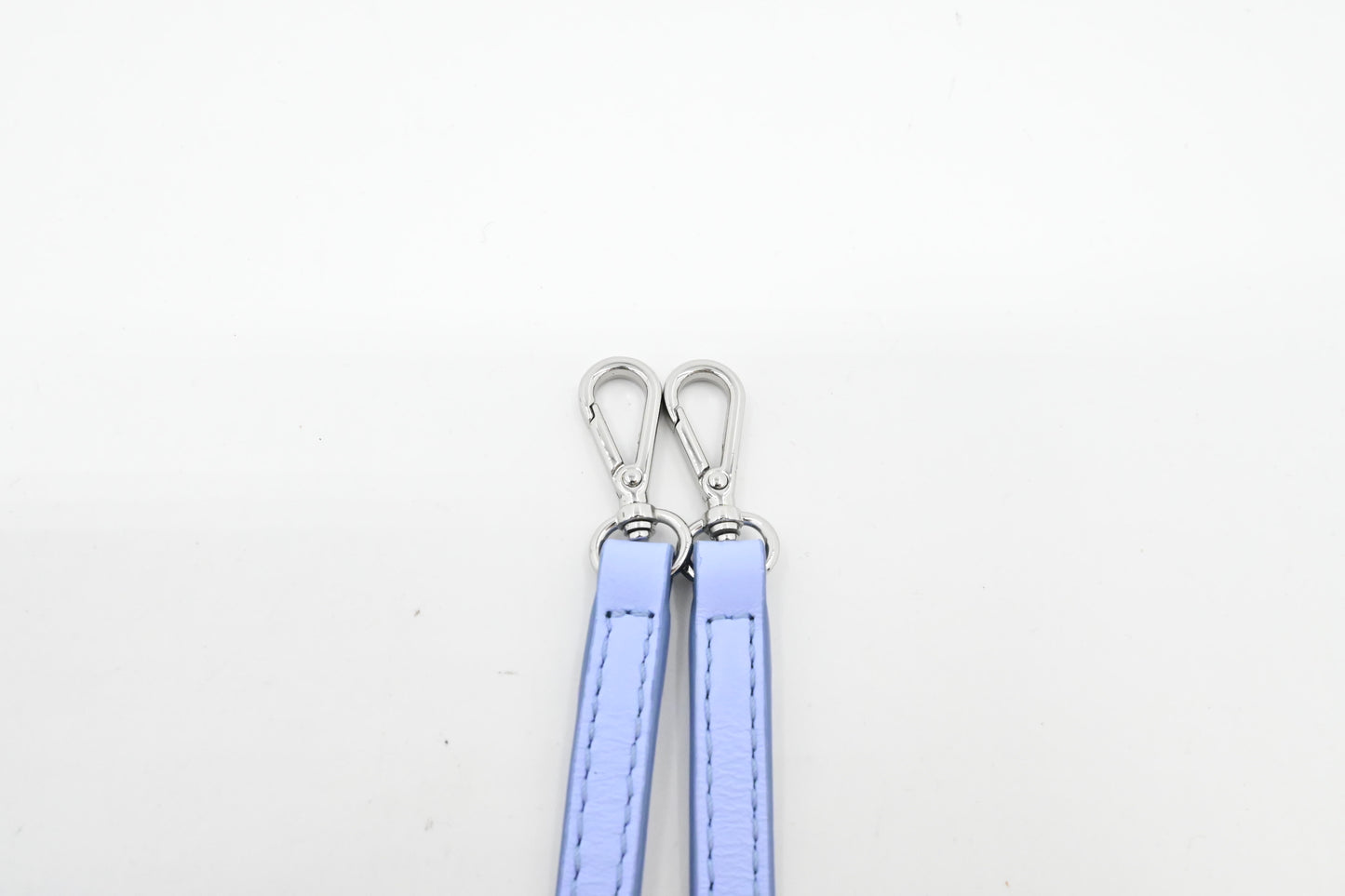 MCM Bag Charm in Light Blue Visetos Canvas