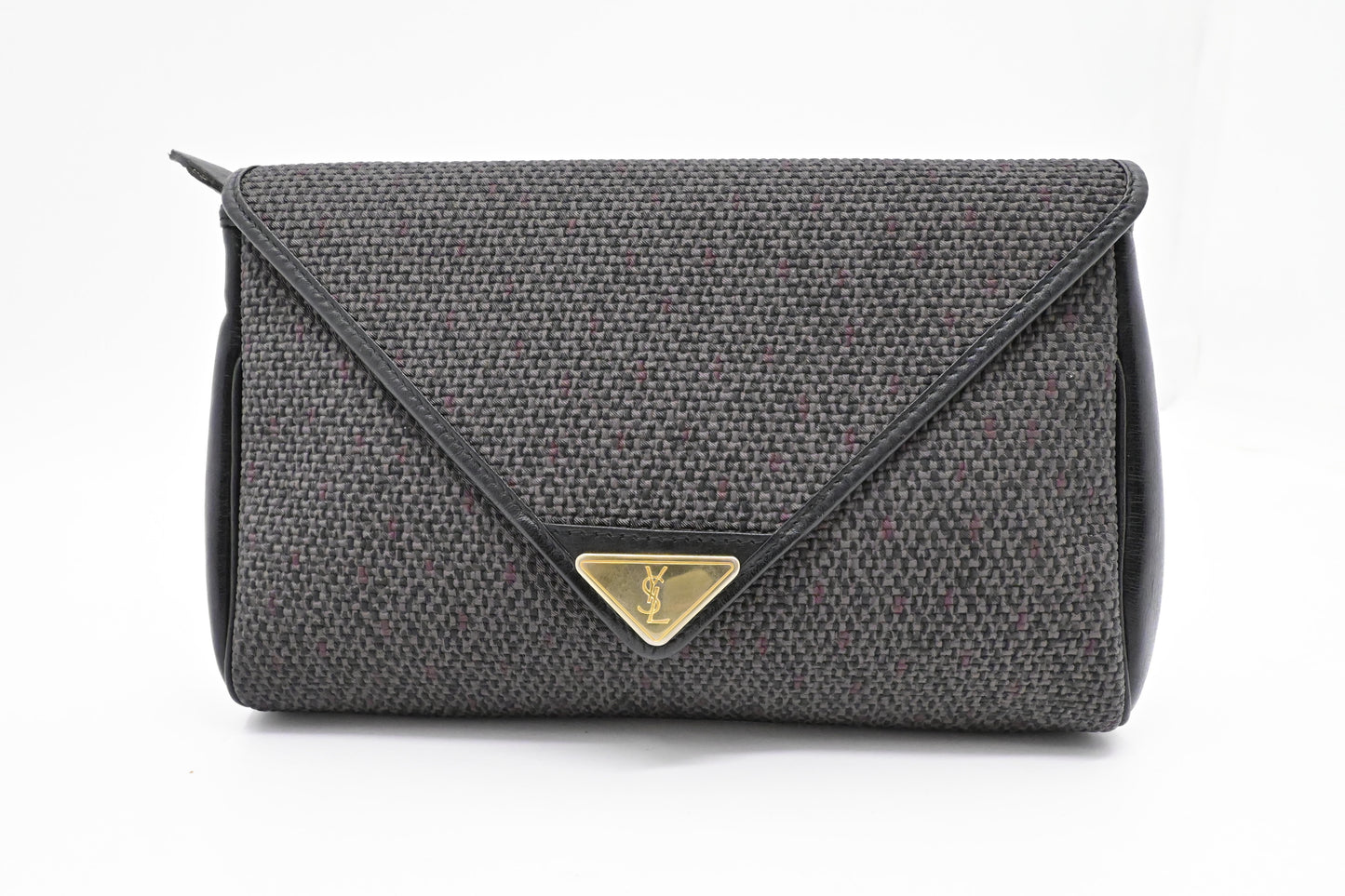 YSL Saint Laurent Pouch in Coated Canvas