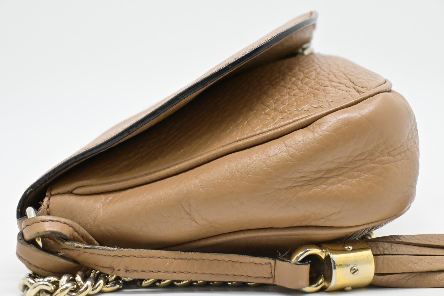 Gucci Crossbody in Light Brown Leather