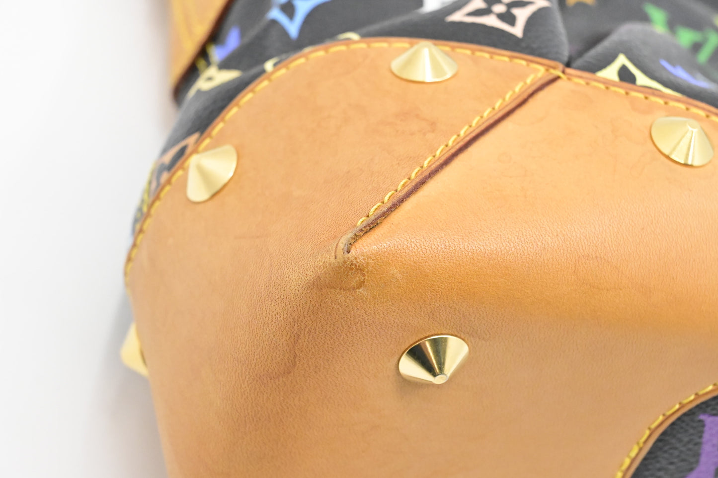 Louis Vuitton Judy MM in Black Multicolor Monogram Canvas