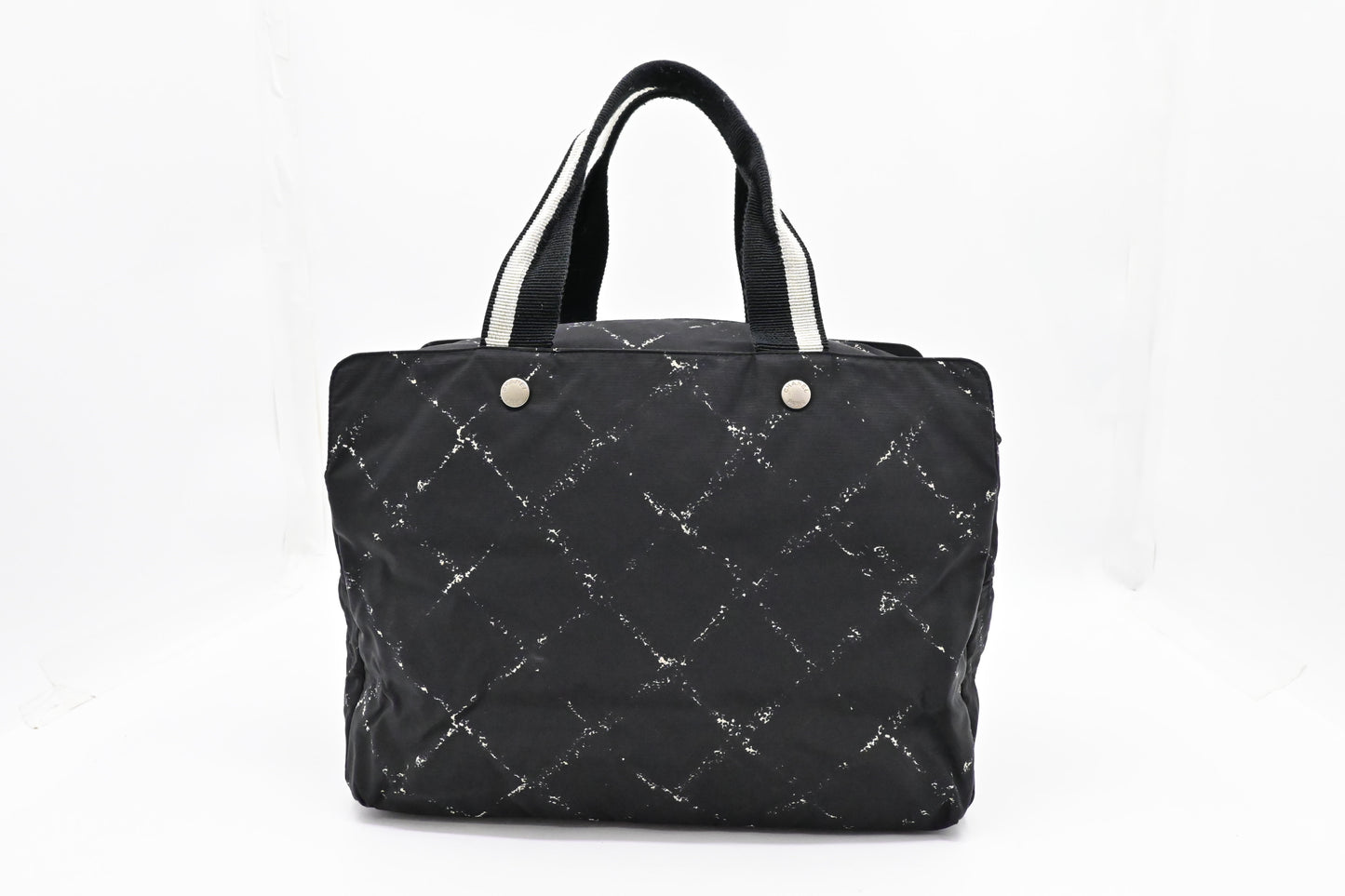 Chanel Travel Bag in Black Travel Line Canvas