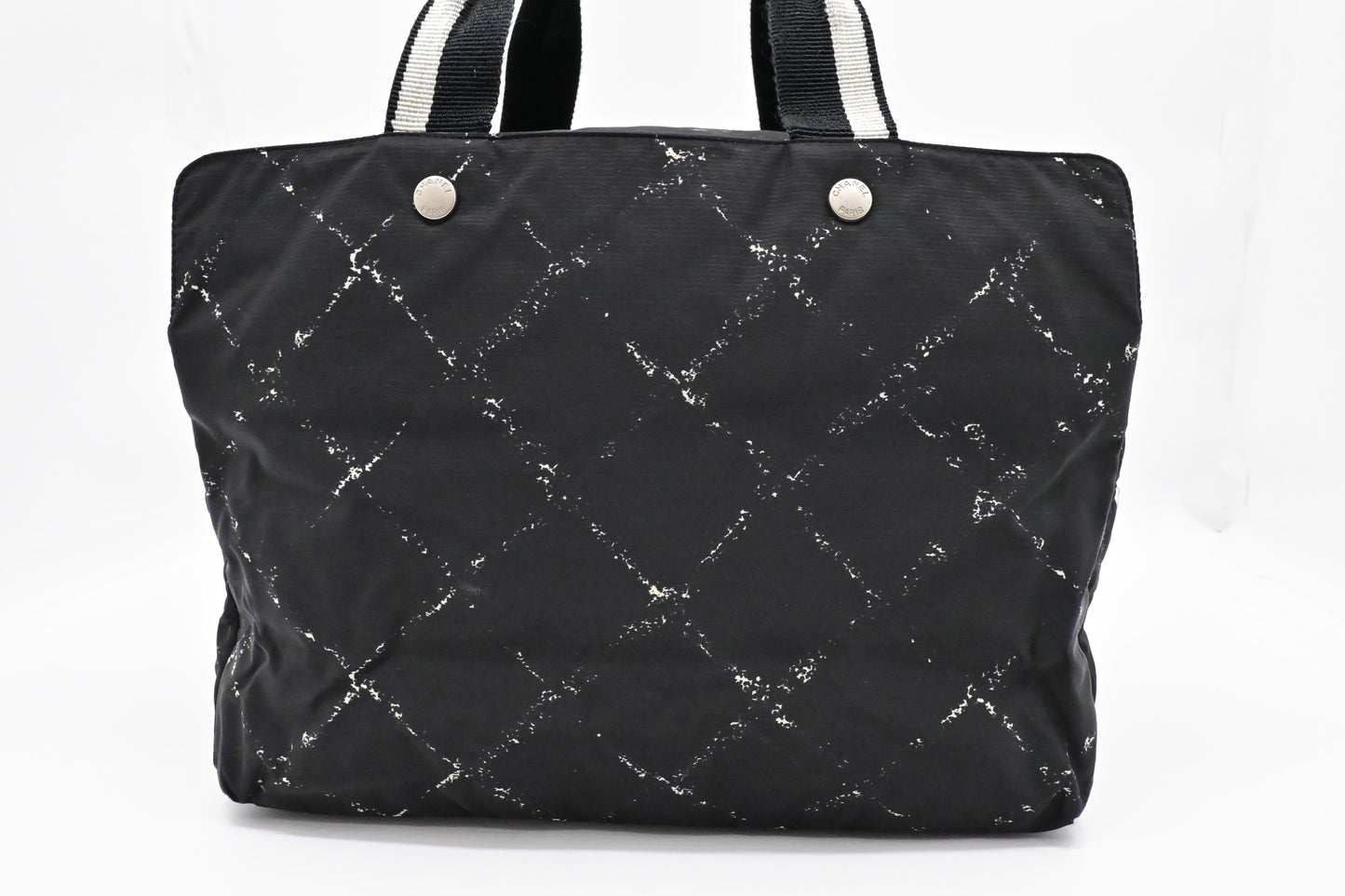 Chanel Travel Bag in Black Travel Line Canvas