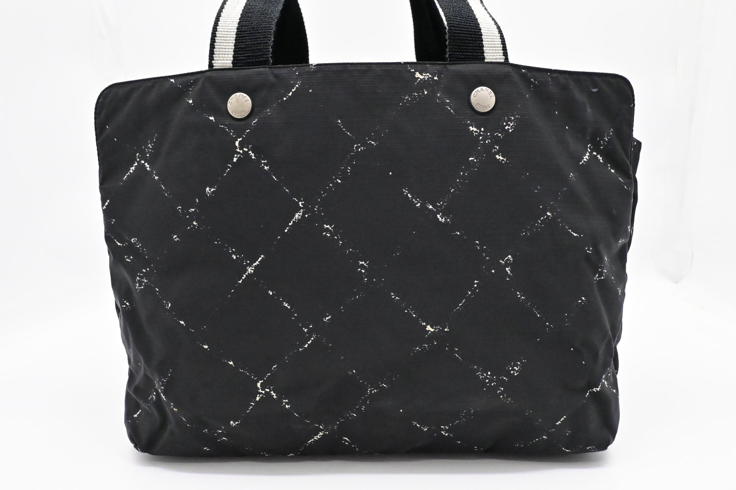 Chanel Travel Bag in Black Travel Line Canvas