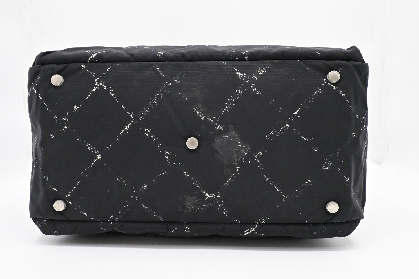 Chanel Travel Bag in Black Travel Line Canvas