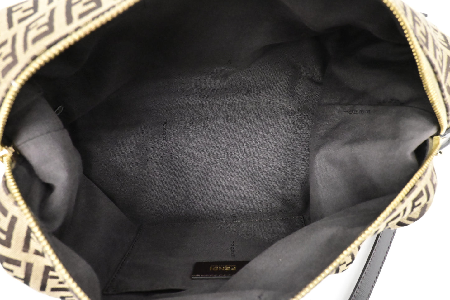 Fendi Crossbody Bag in Brown Zucchino Canvas