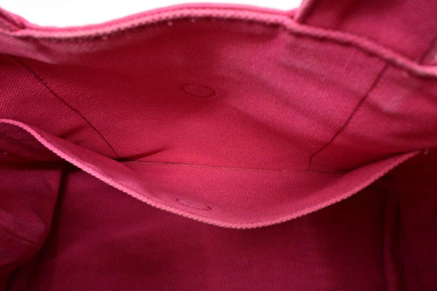 Prada Canapa Tote PM in Pink Canvas