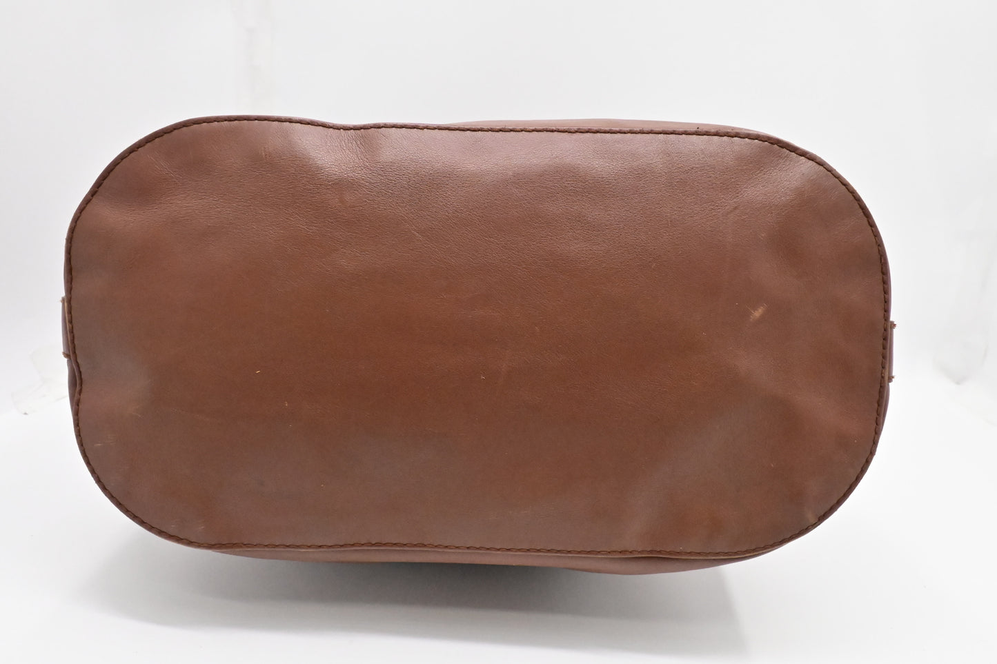 Gucci Hobo Travel Bag in Brown Leather