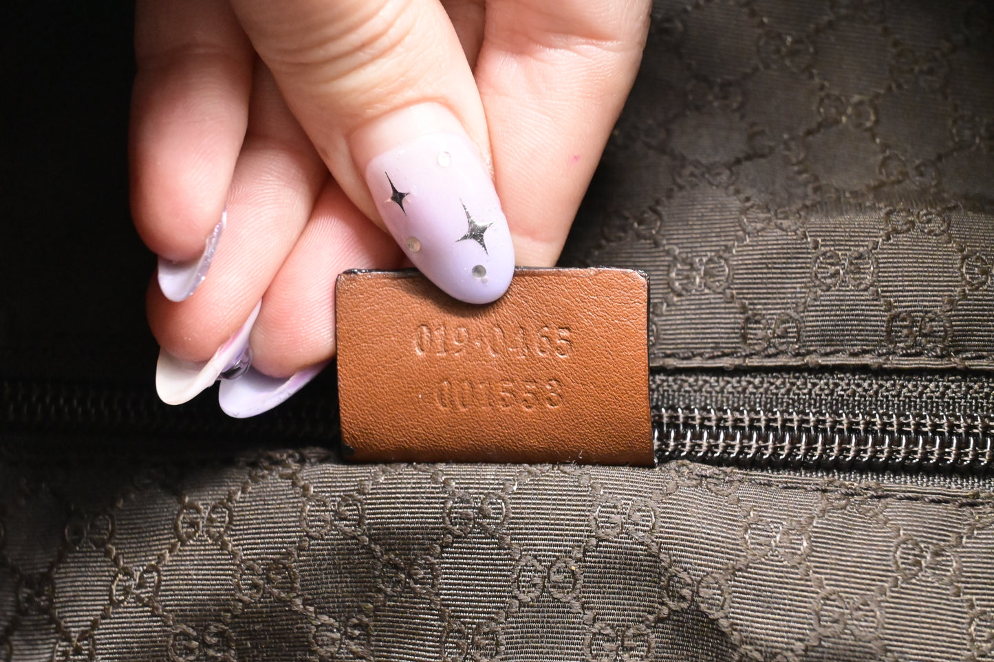 Gucci Hobo Travel Bag in Brown Leather