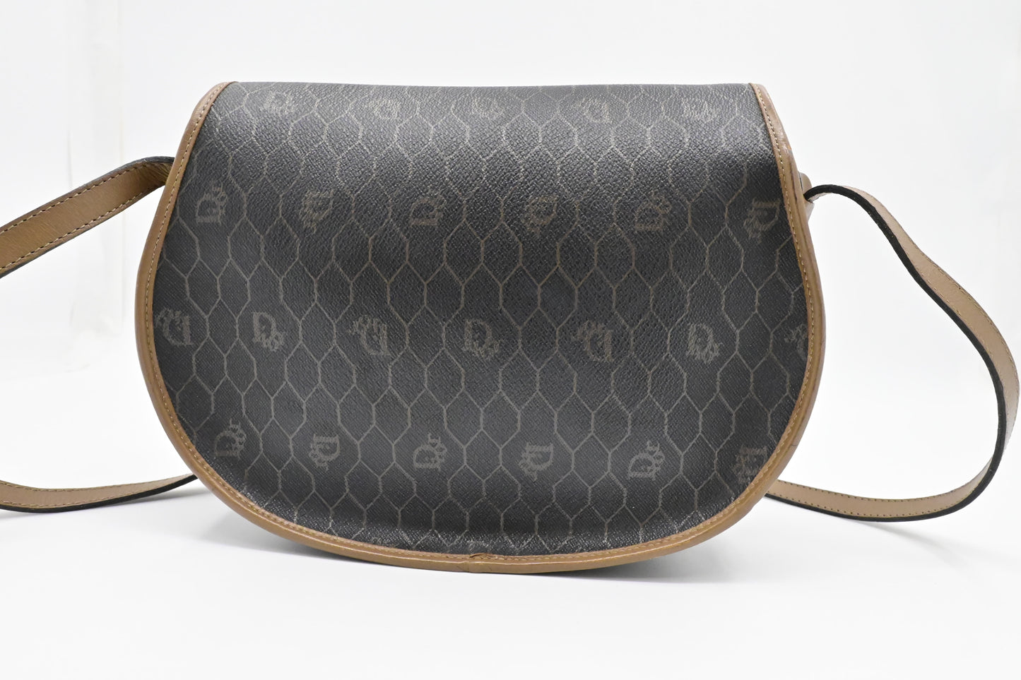 Dior Crossbody in Black Honeycomb Canvas