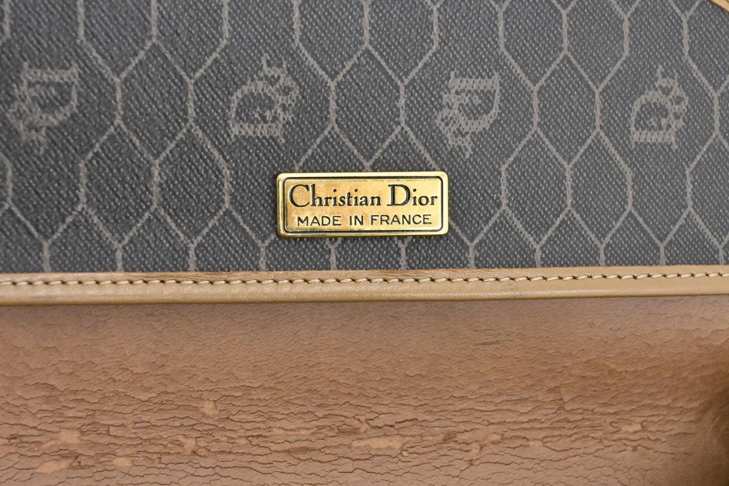 Dior Crossbody in Black Honeycomb Canvas