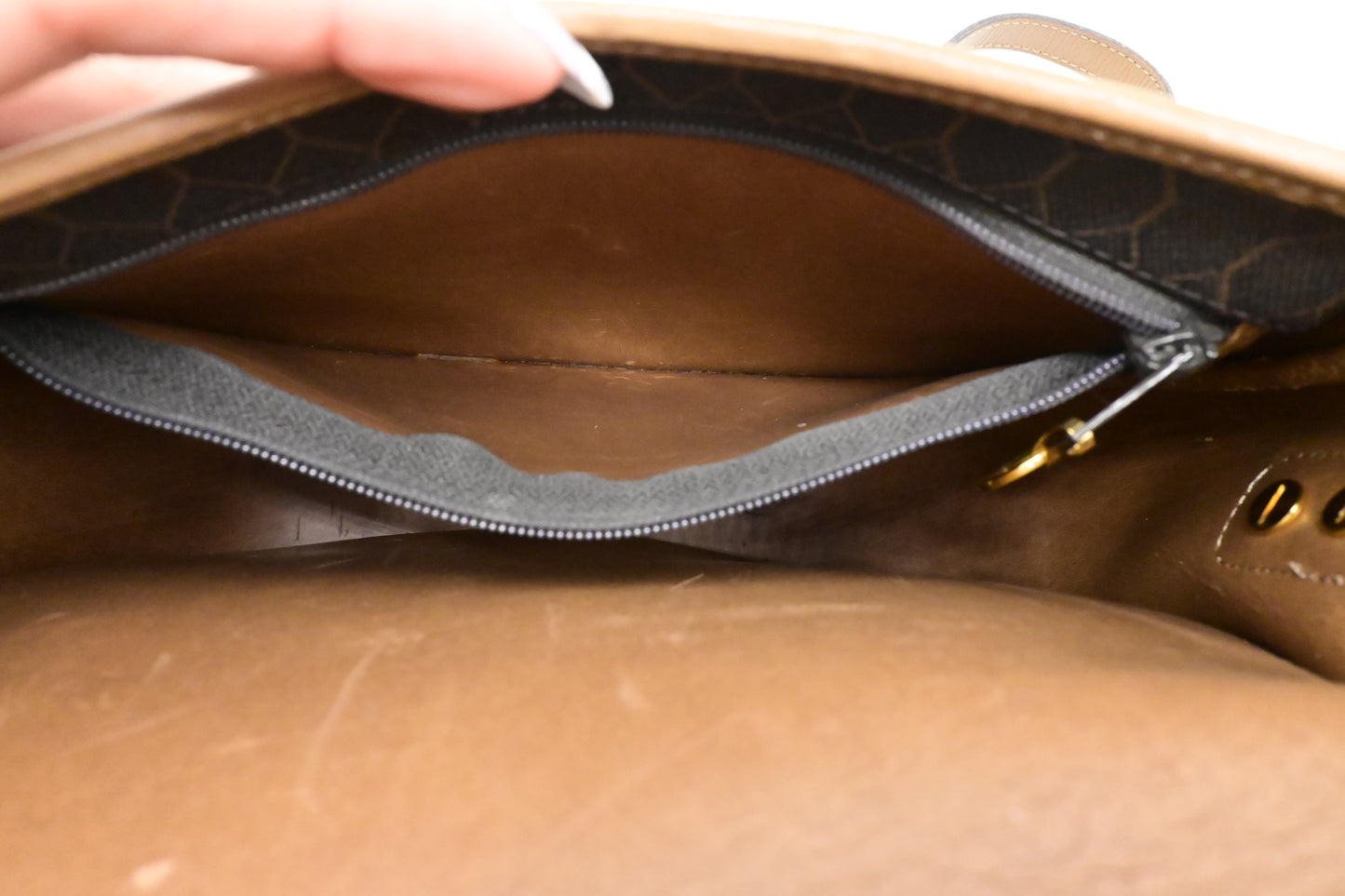 Dior Crossbody in Black Honeycomb Canvas