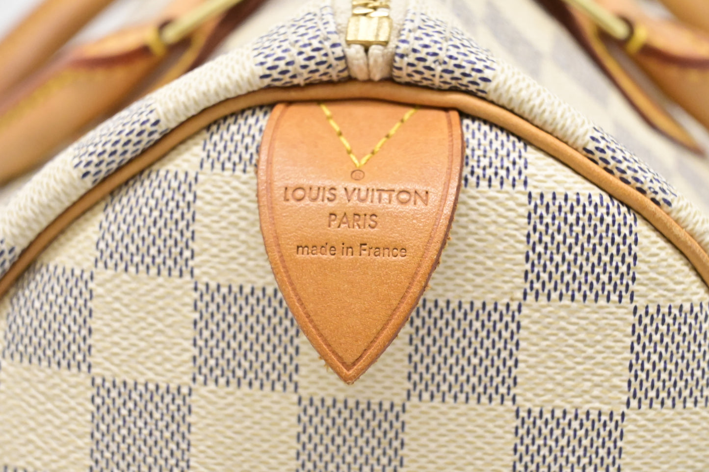 Louis Vuitton Speedy 30 in Damier Azur Canvas