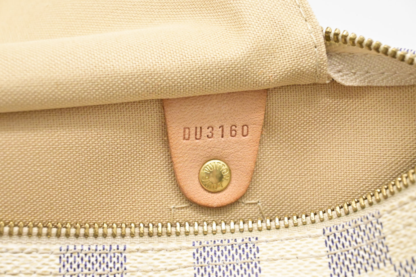 Louis Vuitton Speedy 30 in Damier Azur Canvas