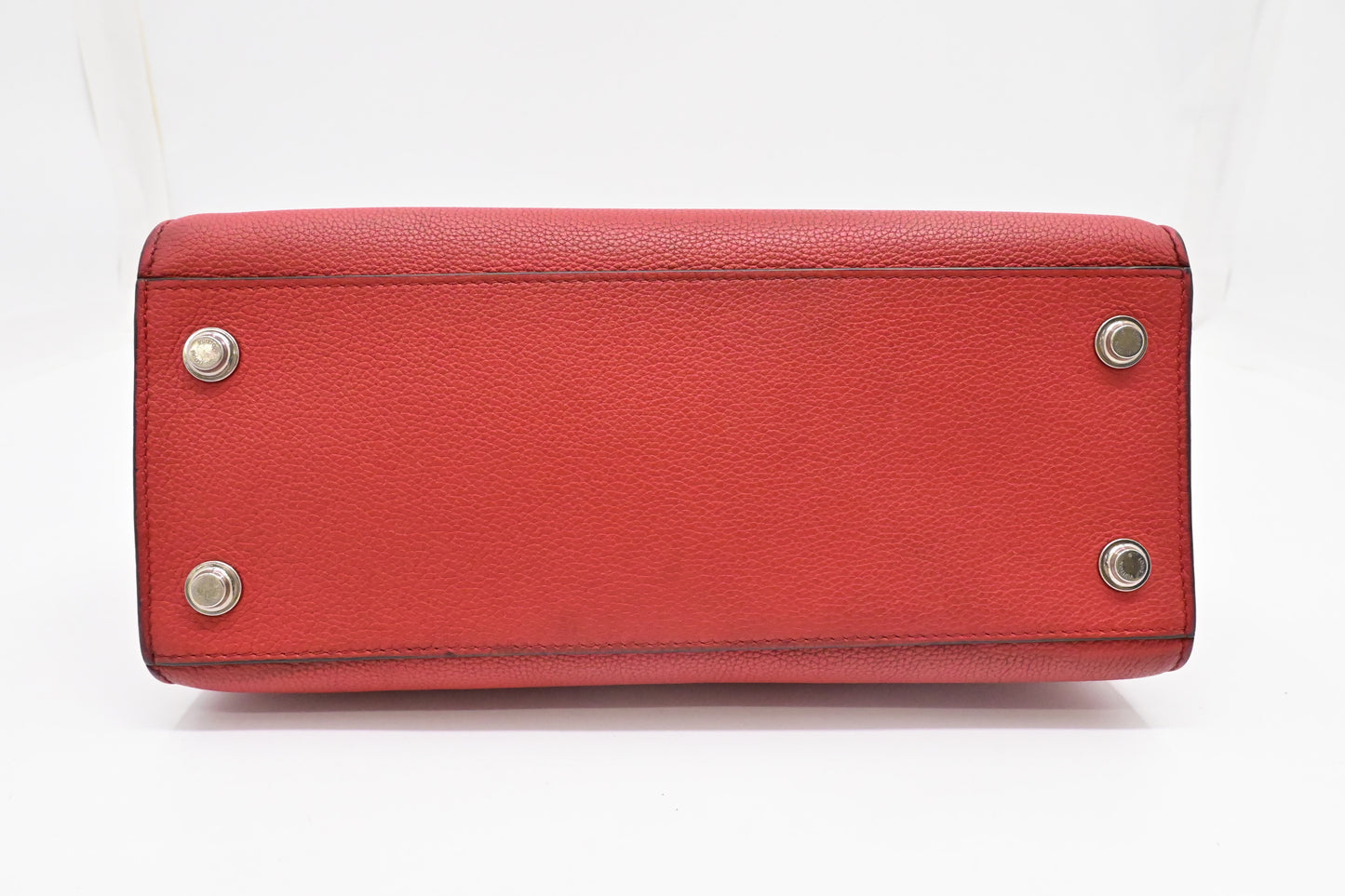 Louis Vuitton City Steamer MM in Red Taurillon Leather