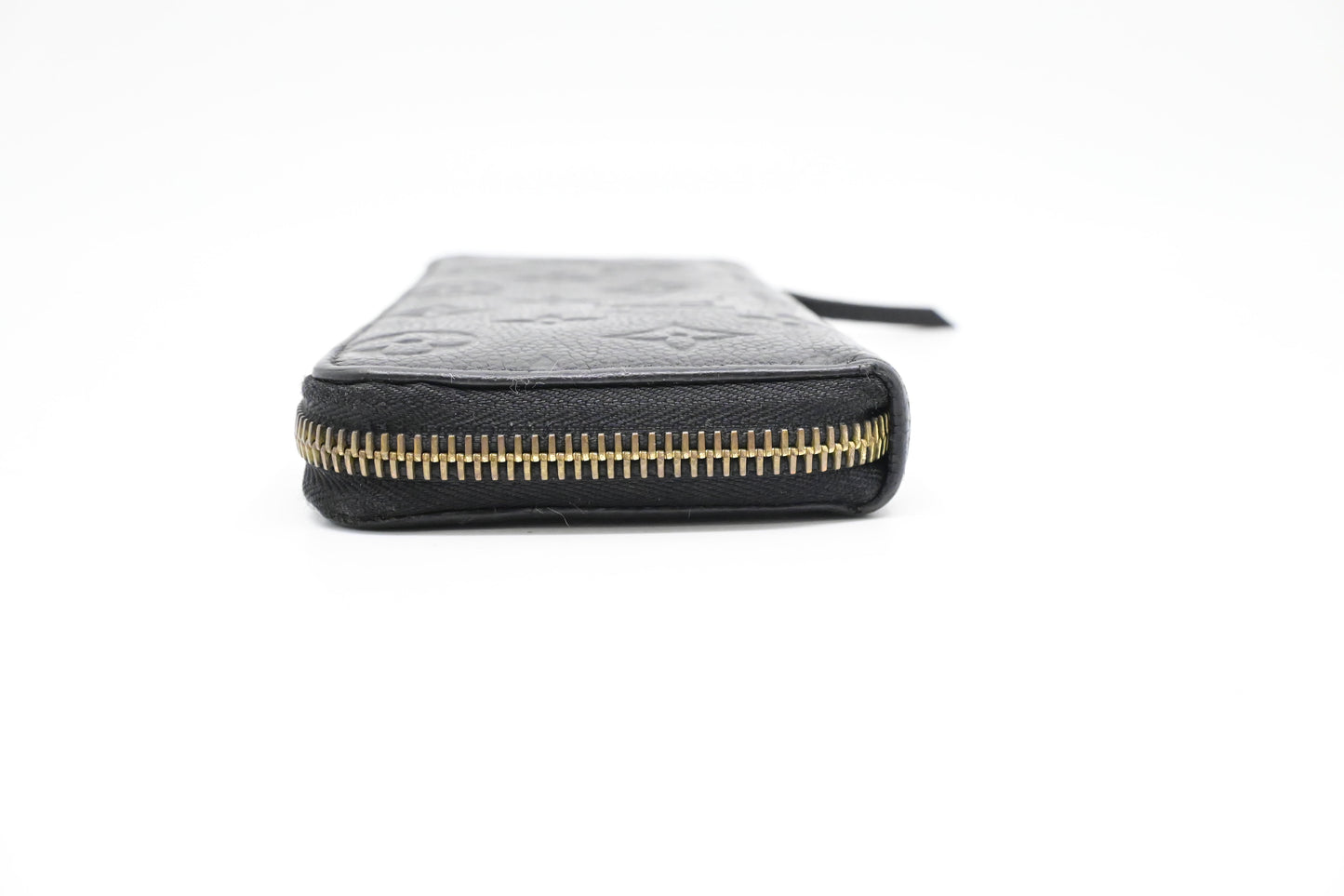 Louis Vuitton Clemence Wallet in Noir Empreinte Leather