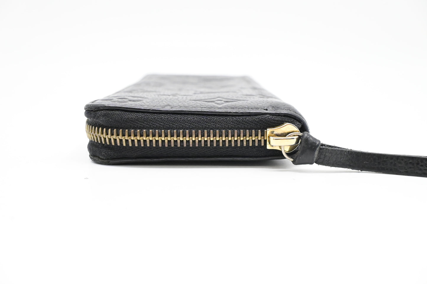 Louis Vuitton Clemence Wallet in Noir Empreinte Leather