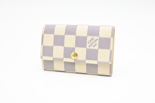 Louis Vuitton 6 Key Case in Damier Azur Canvas