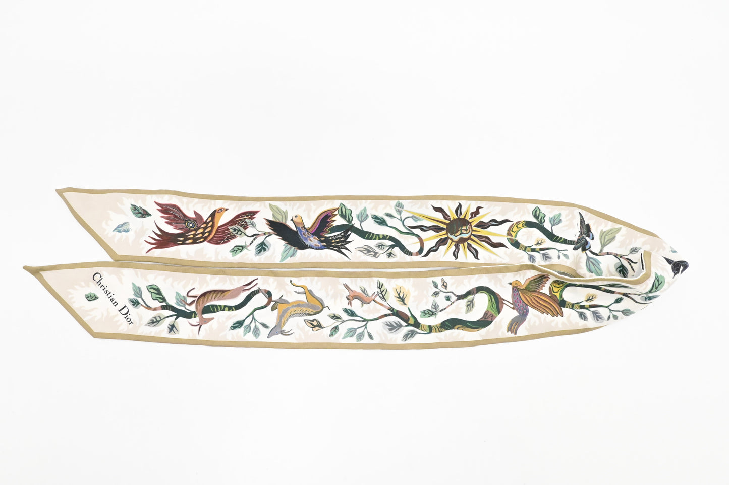 Dior Mitzah Scarf in Multicolor Silk