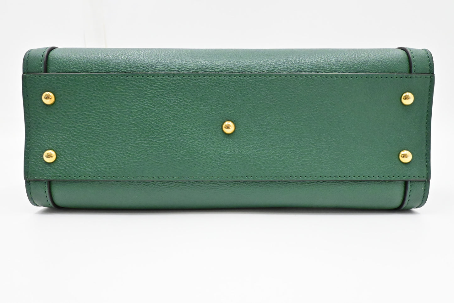 Gucci Medium Diana Tote in Green Leather