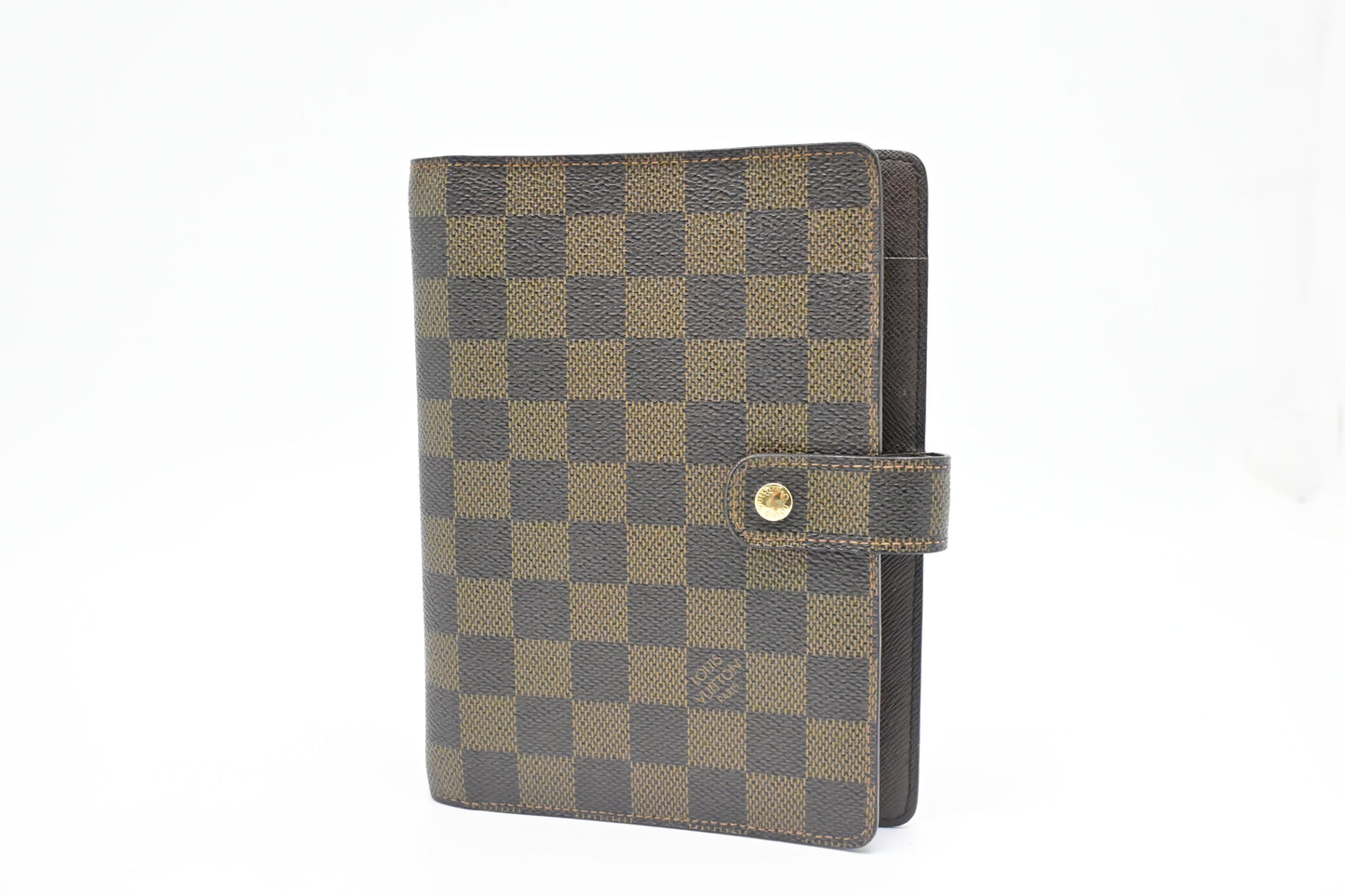 Louis Vuitton Agenda MM in Damier Ebene Canvas