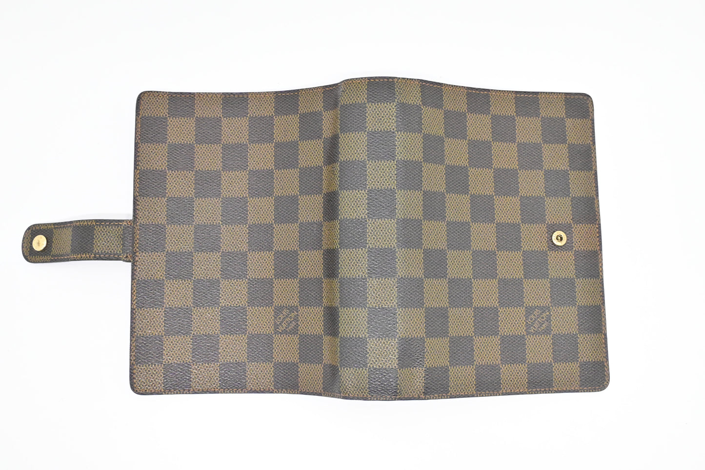 Louis Vuitton Agenda MM in Damier Ebene Canvas