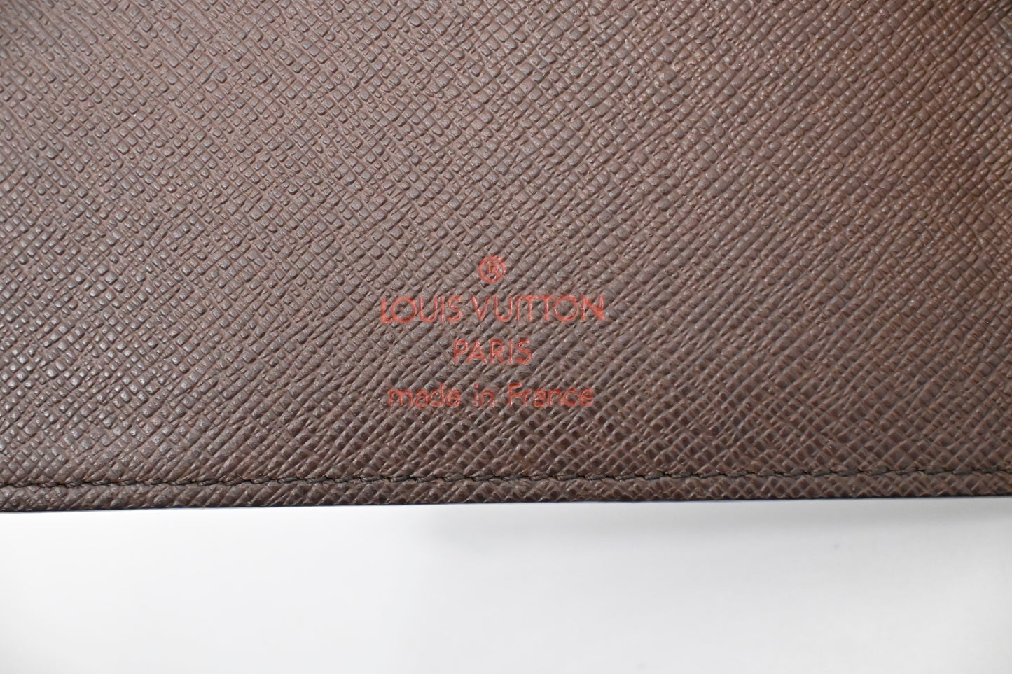 Louis Vuitton Agenda MM in Damier Ebene Canvas