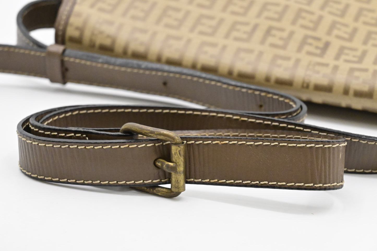 Fendi Crossbody in Zucchino Coated Canvas