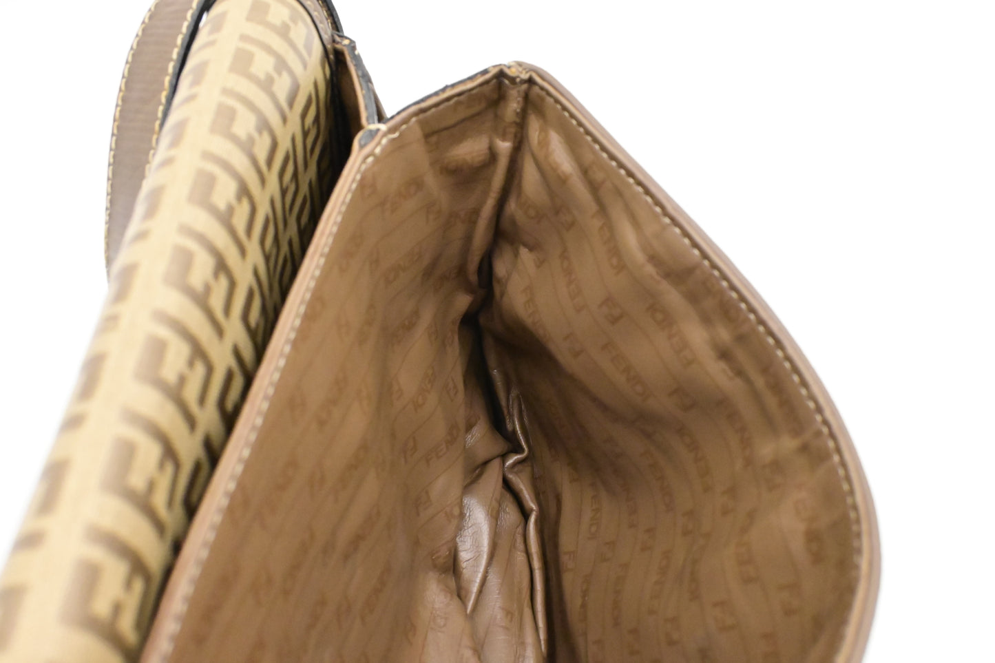 Fendi Crossbody in Zucchino Coated Canvas
