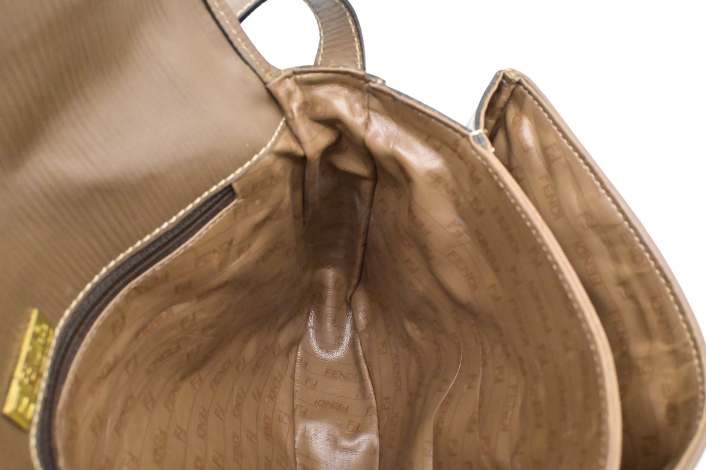 Fendi Crossbody in Zucchino Coated Canvas